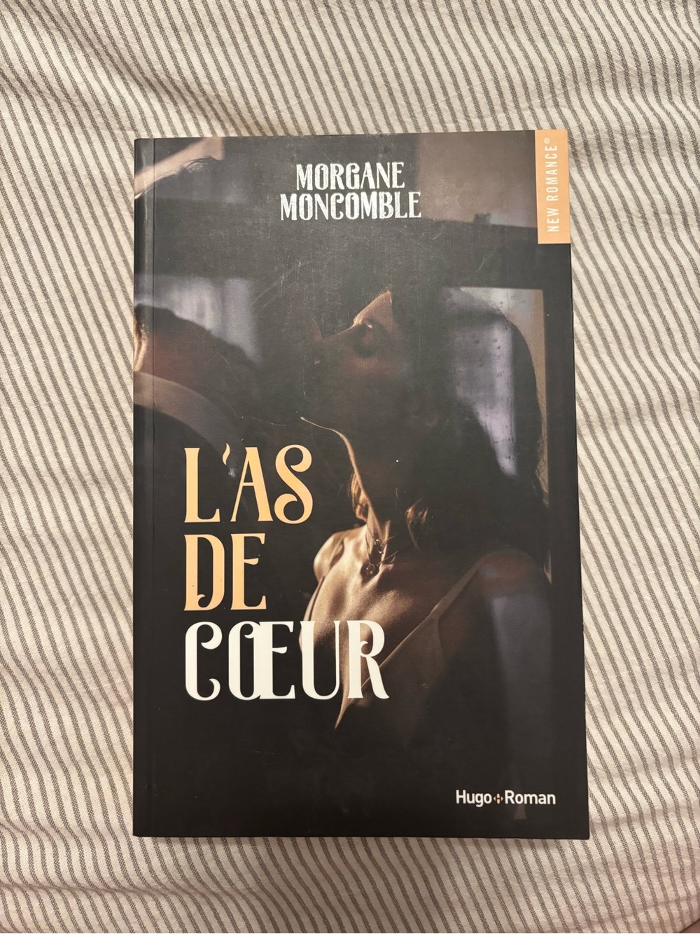 L'as de Coeur by Morgane Moncomble - Black & Gold Cover